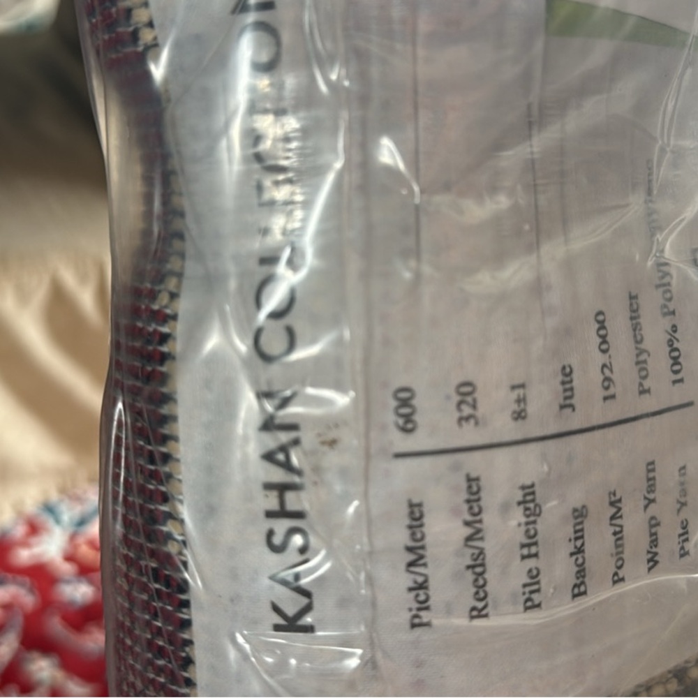 Kashan Collection Rug - Red Multi - Picture 4 of 7